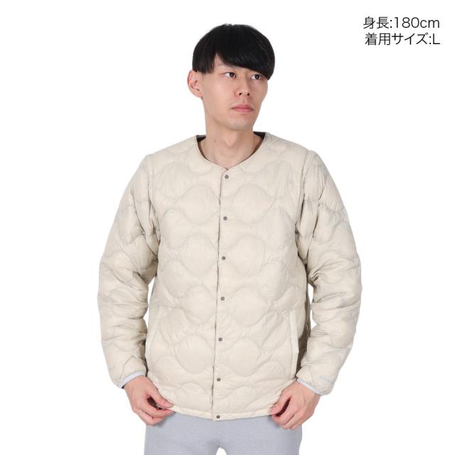 ボンファイア(Bonfire)インナーダウン カーディガン DETACHABLE SLEEVE