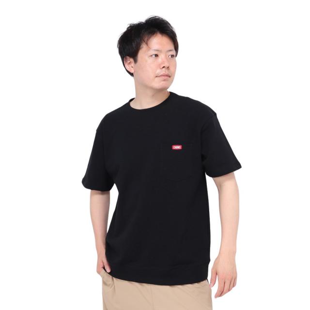 チャムス(CHUMS)キーストーンショートスリーブポケットクルートップ CH00-1448-K001(Men’s)