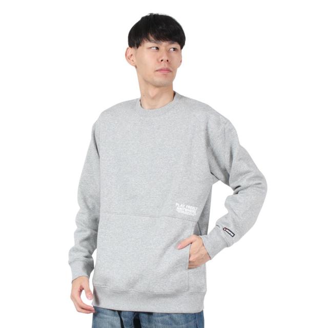 ボンファイア(Bonfire)AW YOU WISH クルーネック スウェットシャツ 50BNF4FCD2366 GRY(Me…の通販は 5,667円