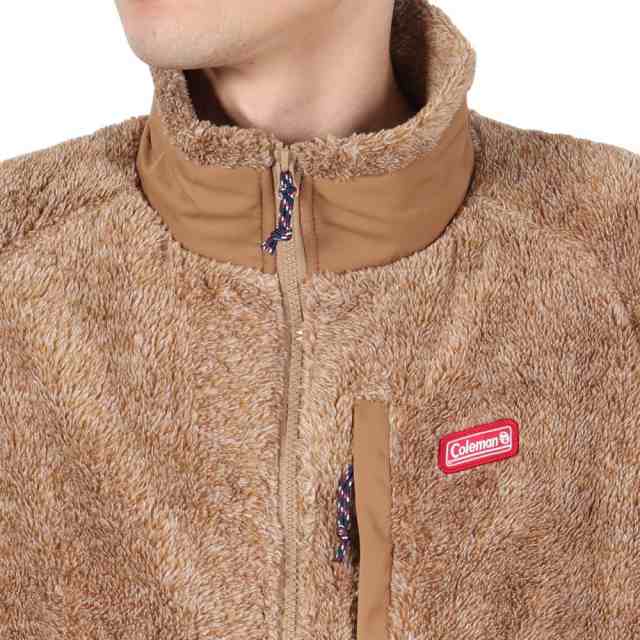 コールマン(Coleman)ボアフリース スタンドジャケット X6462A BEG(Men’s)の通販は