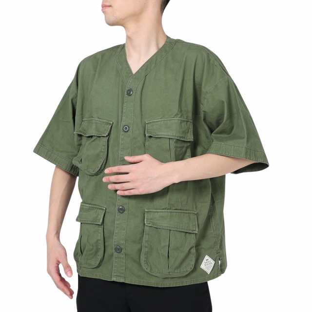 クリフメイヤー(KRIFF MAYER)カジュアルシャツ ファティーグベースボールシャツ 2244000-69:KHAKI カ…の通販は
