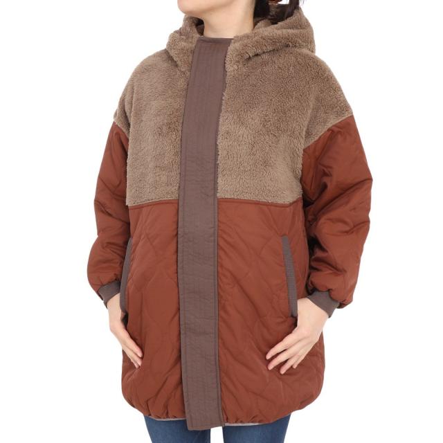 クリフメイヤー(KRIFF MAYER)キルト×ボア切替ジャケット 2225116L--25:MOCHA アウター(Lady’…の通販は 7,618円