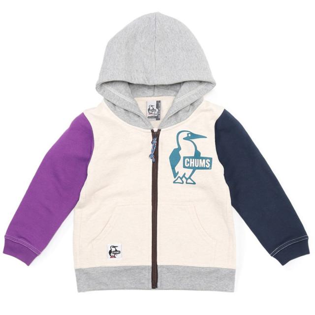 チャムス(CHUMS)ジュニア ブービーロゴジップパーカー CH20-1073-C091(Jr)の通販は