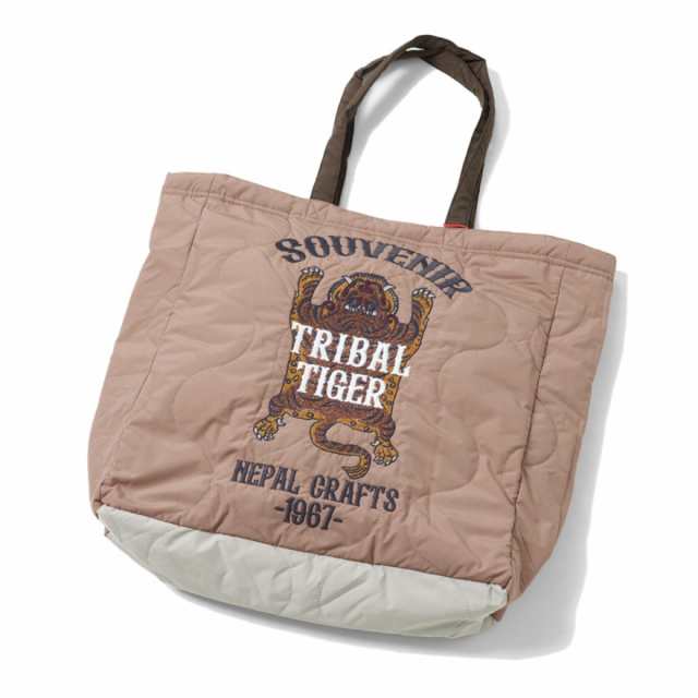 クリフメイヤー(KRIFF MAYER)スーベニア刺繍トートバッグ 2415114 32 PINK BEIGE(Men’s、L…の通販は