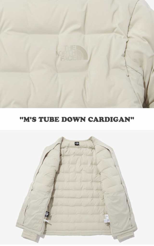 ノースフェイス ダウン THE NORTH FACE M'S TUBE DOWN CARDIGAN BLACK