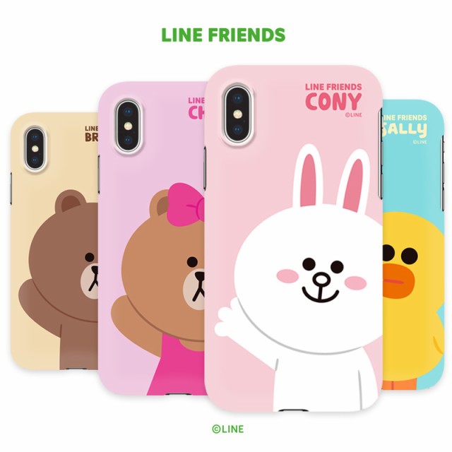 Iphone Xs X ケース Iphone Xs Max ケース Iphone Xr ケース Line Friends Slim Fit ベーシック アイフォン カバー お取り寄せの通販はau Pay マーケット Select Option