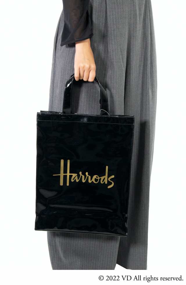 即納/国内発送】ハロッズ トートバッグ トート Harrods PVC Medium