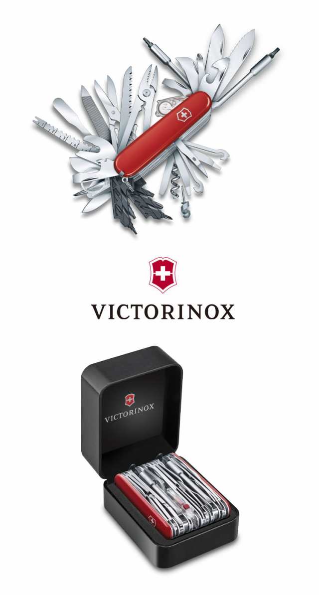 マーケット　ビクトリノックス　万能　VICTORINOX　正規品　多機能　PAY　OTTDの通販はau　マーケット－通販サイト　ナイフ　アウトドア　小型　十徳　Select　XXL　スイスチャンプ　PAY　73機能　折りたたみ　Option　au