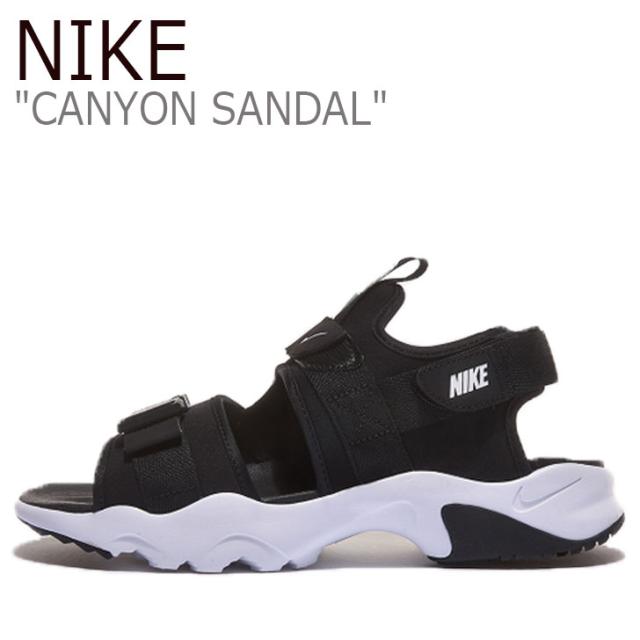 ナイキ サンダル Nike メンズ Canyon Sandal キャニオン サンダル Black ブラック White ホワイト Ci8797 002 シューズの通販はau Pay マーケット Select Option