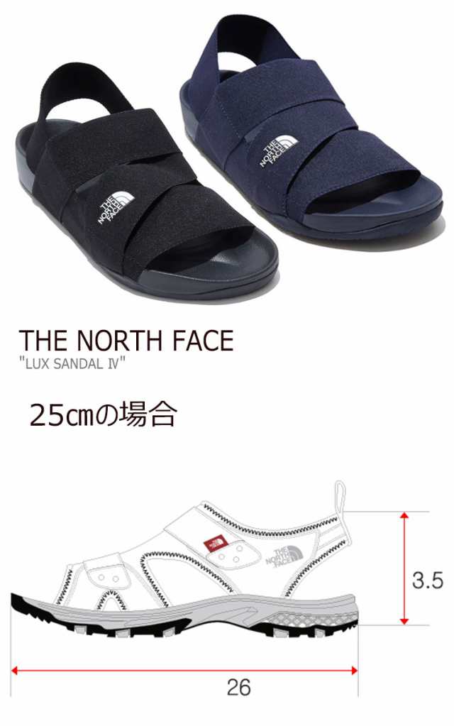 ノースフェイス サンダル THE NORTH FACE LUX SANDAL 4 ラックス 