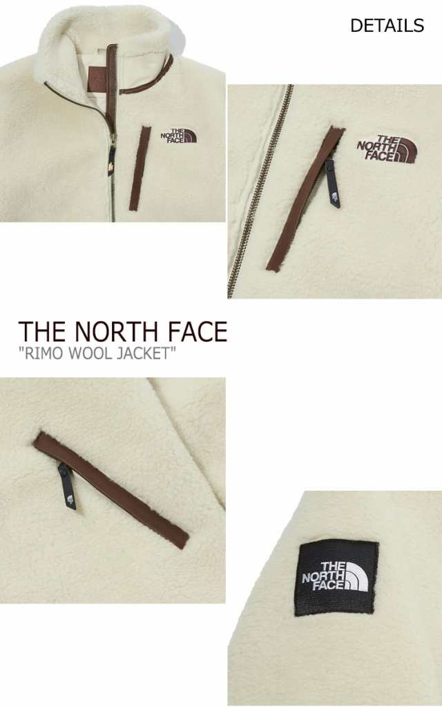 フリース ノースフェイス THE NORTH FACE メンズ レディース RIMO WOOL JACKET リモ ウール ジャケット CREAM  クリーム NJ3VL63J ウェア｜au PAY マーケット