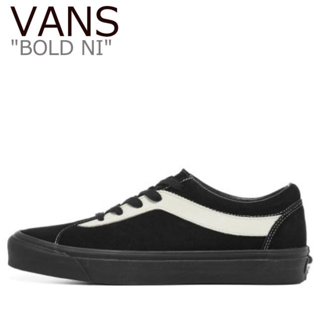 バンズ スニーカー Vans メンズ レディース Bold Ni ボールドニー Black ブラック Vn0a3wlpemi1 シューズの通販はau Pay マーケット Select Option