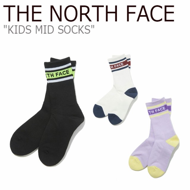 ノースフェイス 靴下 THE NORTH FACE 男の子 女の子 KIDS MID SOCKS