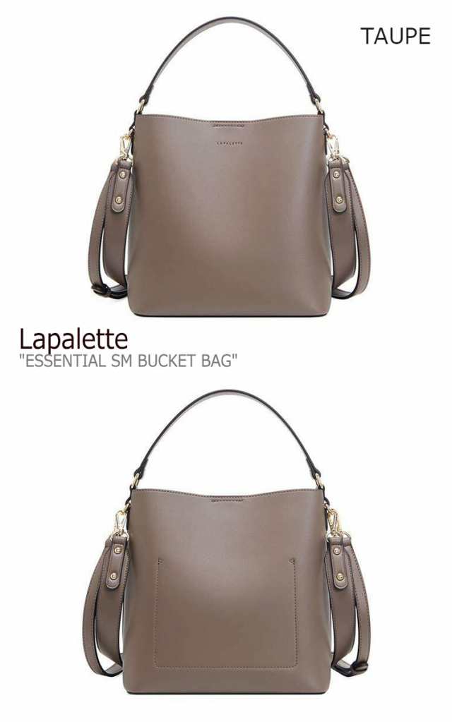 ラパレット ショルダーバッグ Lapalette ESSENTIAL SM BUCKET BAG