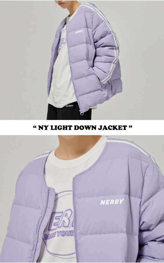 ノルディ アウター NERDY NY LIGHT DOWN JACKET NY ライト