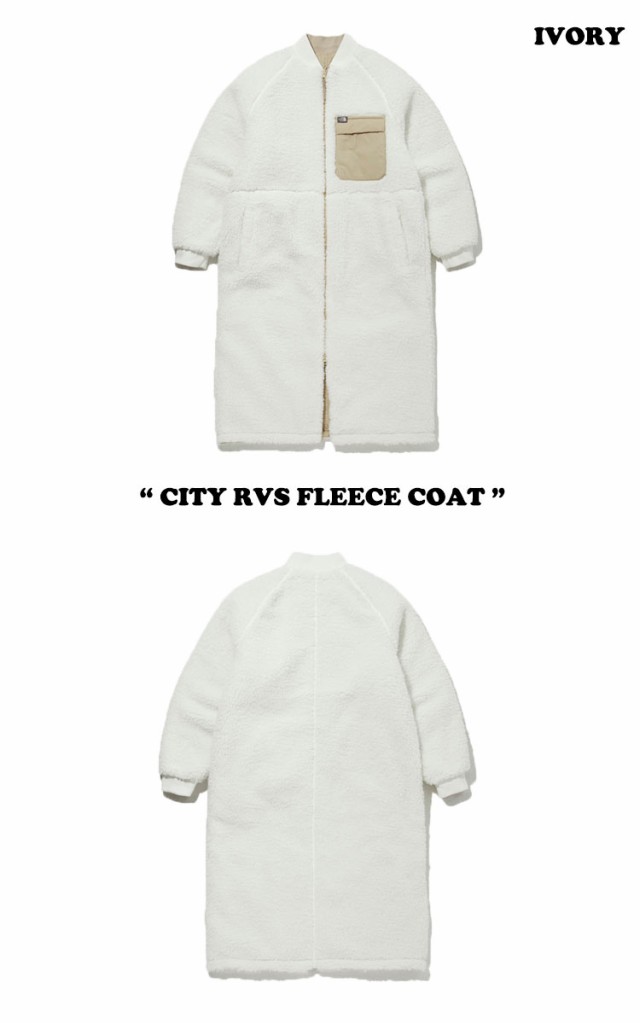 ノースフェイス アウター THE NORTH FACE CITY RVS FLEECE COAT シティー RVS フリース コート IVORY  BLACK NC3NM55A/B ウェアの通販はau PAY マーケット - Select Option