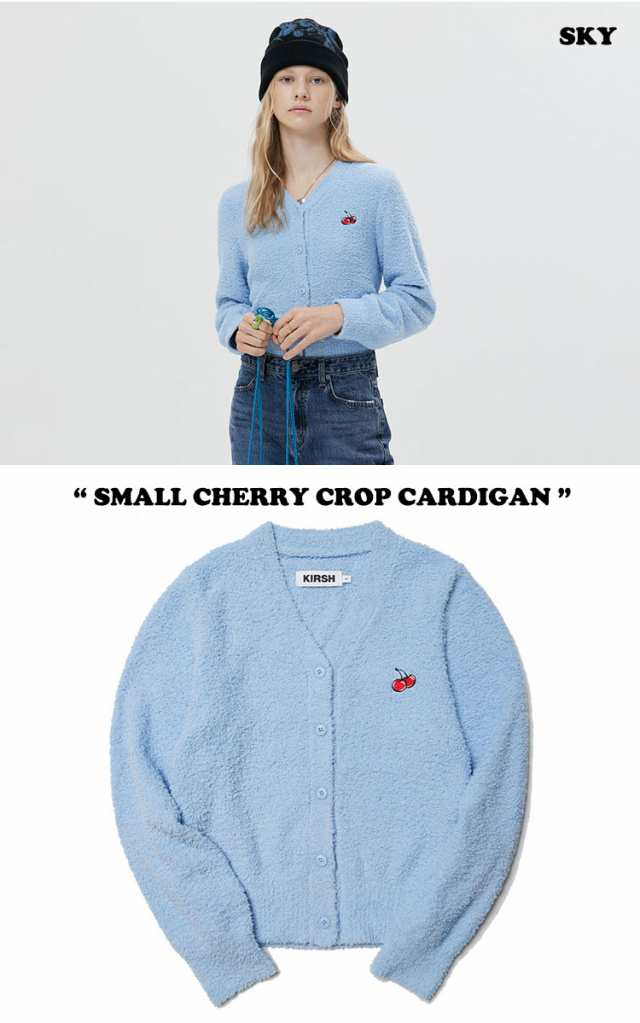 キルシー アウター KIRSH 正規販売店 SMALL CHERRY CROP CARDIGAN