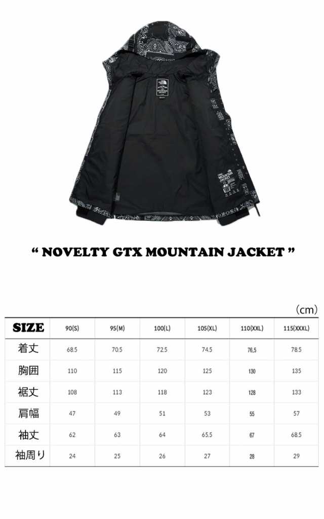 在庫処分・数量限定 【THE NORTH FACE】NOVELTY GTX MOUNTAIN JACKET