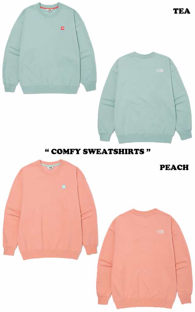 ノースフェイス トレーナー THE NORTH FACE COMFY SWEATSHIRTS コンフィー スウェットシャツ 全6色  NM5MN02J/K/L/M/N/O ウェア｜au PAY マーケット