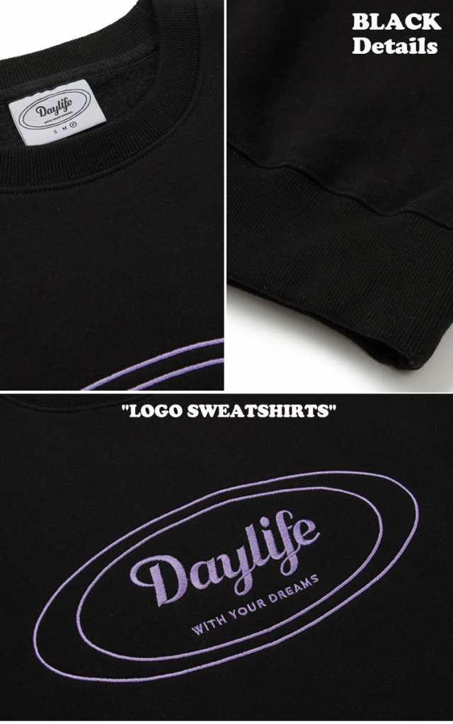 デイライフ トレーナー DAYLIFE 正規販売店 Logo Sweatshirts ロゴ