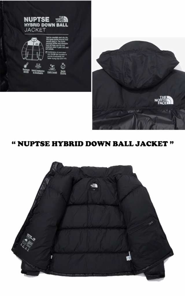 ダウン ノースフェイス THE NORTH FACE NUPTSE HYBRID DOWN BALL JKT