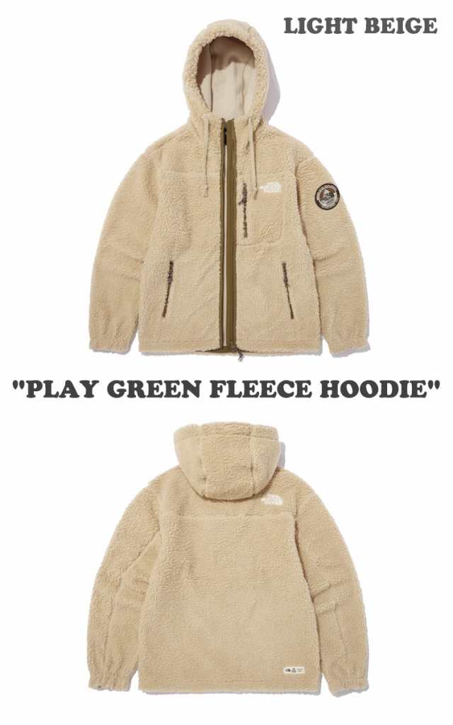 ノースフェイス フリース THE NORTH FACE PLAY GREEN FLEECE HOODIE