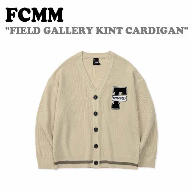 エフシーエムエム カーディガン FCMM FIELD GALLERY KINT CARDIGAN フィールド ギャラリー ニットカーディガン IVORY FACCGL01IV ウェアの通販は