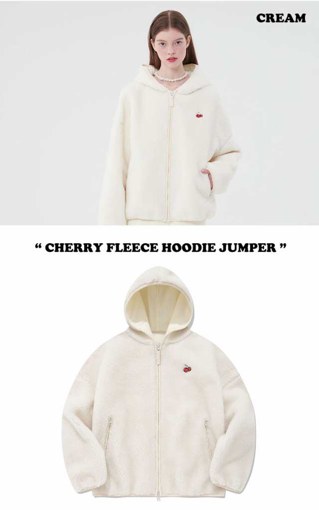 キルシー フリース KIRSH 正規販売店 CHERRY FLEECE HOODIE JUMPER ...