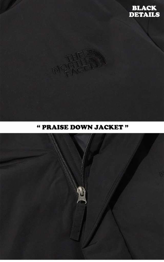 THE NORTH FACE ザノースフェイス PRAISE DOWN JACKET NJ1DN67A プレーズ ダウンジャケット アウター ブラック