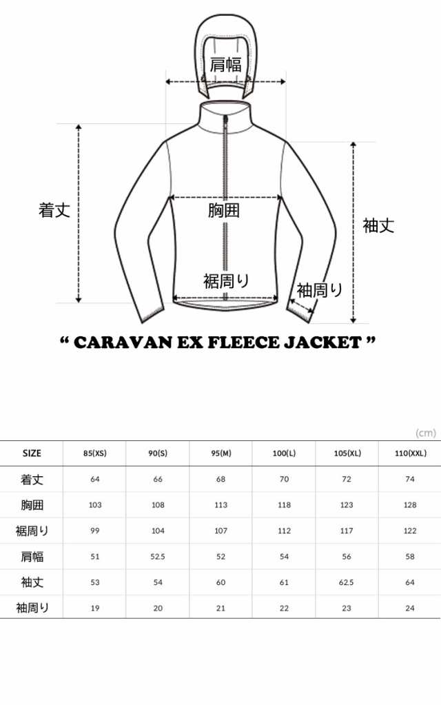 ノースフェイス フリース THE NORTH FACE CARAVAN EX FLEECE JACKET