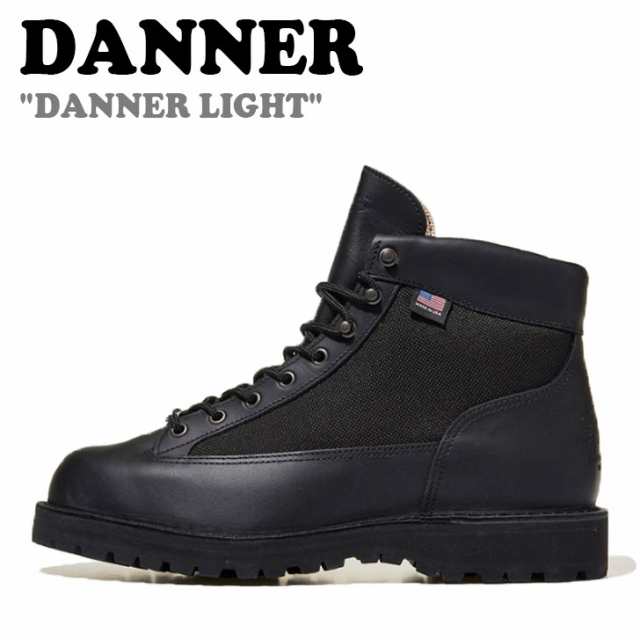 ダナー ブーツ DANNER メンズ DANNER LIGHT ダナーライト BLACK