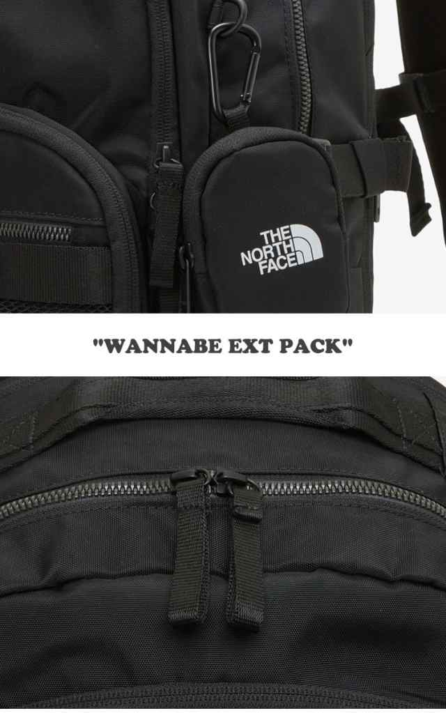 ノースフェイス バックパック THE NORTH FACE WANNABE EXT PACK ワナビー イーエックスティー パック ブラック  NM2DP03J/K/L/M バッグ｜au PAY マーケット