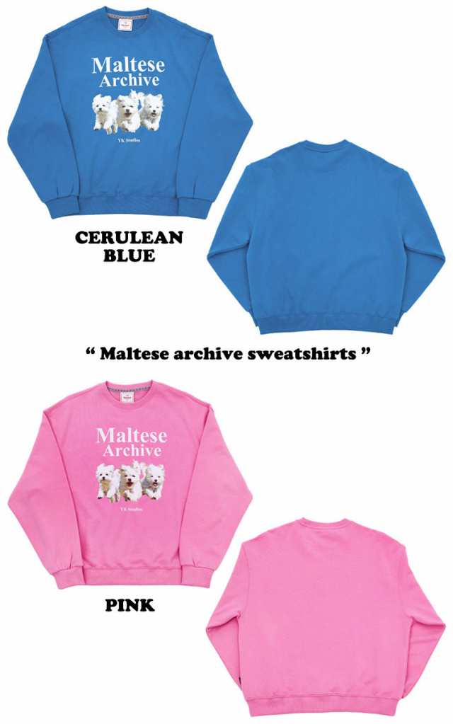 ワイケイ トレーナー WAI KEI Maltese archive sweatshirts 全8色