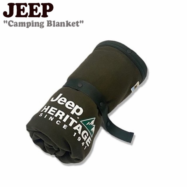 ジープ ブランケット JEEP メンズ レディース  Camping Blanket キャンピングブランケット KHAKI JN5GXU001KH ACCの通販は