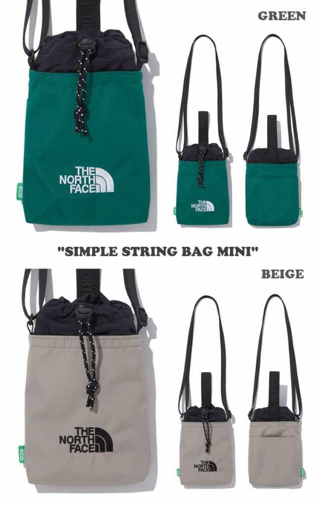 ノースフェイス 韓国 クロスバッグ THE NORTH FACE SIMPLE STRING BAG MINI ストリング バッグ ミニ  NN2PP08N/M/O/P NN2PP74J バッグの通販はau PAY マーケット - Select Option | au PAY  マーケット－通販サイト