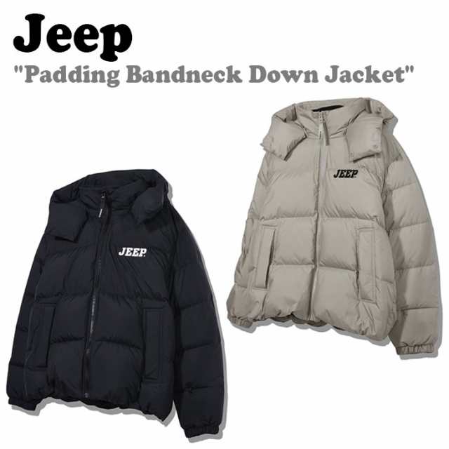 ジープ ダウンジャケット Jeep Padding Bandneck Down Jacket ぺディン