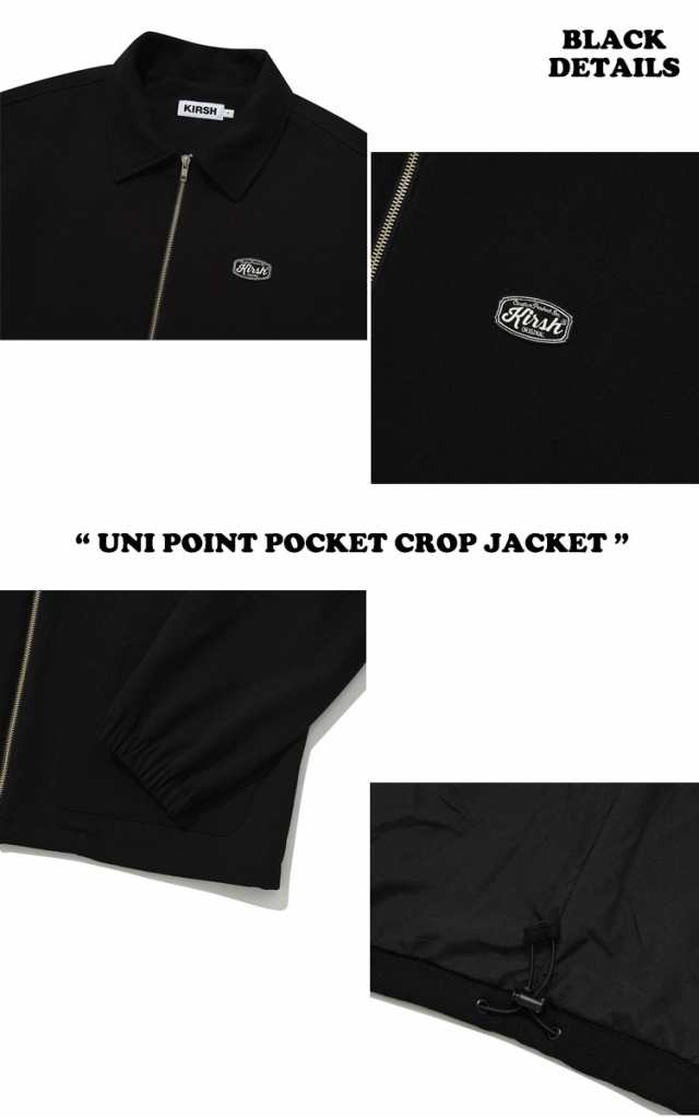 キルシー アウター KIRSH 正規販売店 UNI POINT POCKET CROP JKT ユニ