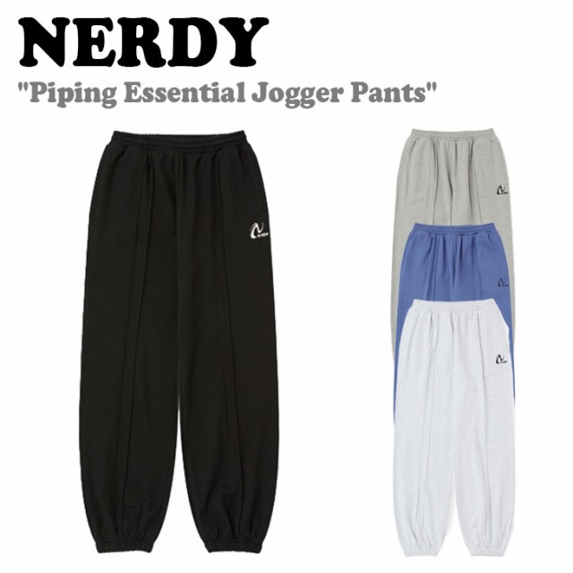ノルディ ボトムス NERDY Piping Essential Jogger Pants パイピング