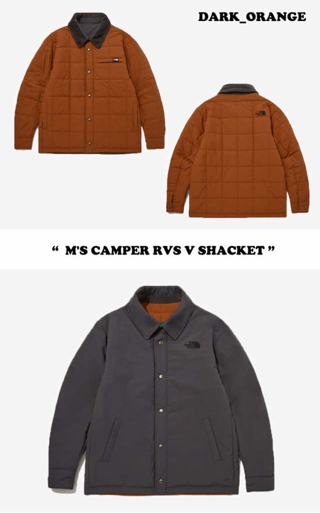 ノースフェイス ジャケット THE NORTH FACE M'S CAMPER RVS V SHACKET キャンパー リバーシブル 全3色  NJ3NP54A/B/C ウェア｜au PAY マーケット