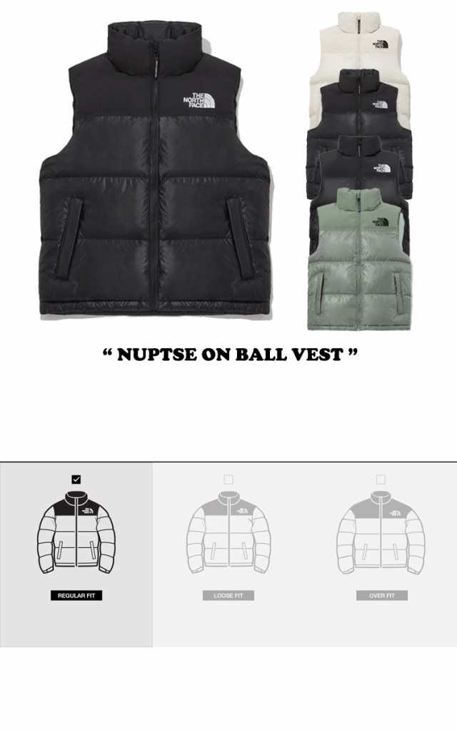 ノースフェイス ベスト THE NORTH FACE NUPTSE ON BALL VEST ヌプシ ...