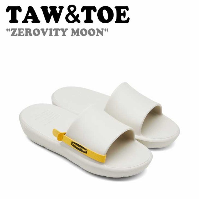 トー＆トー サンダル TAW＆TOE メンズ レディース ZEROVITY MOON ゼロビティ ムーン CREAM クリーム ZSLCRA シューズの通販は
