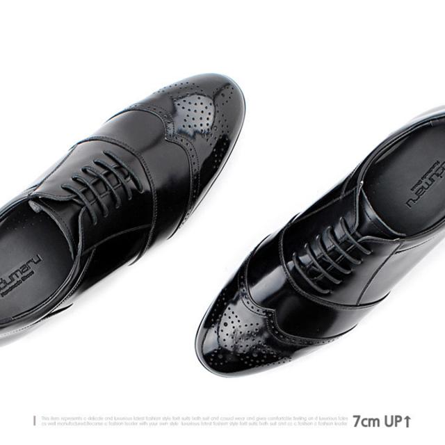 【本革】シークレットシューズ 7cmアップ kk1-7001 本革】シークレットシューズ 7cmアップ kk1-7001