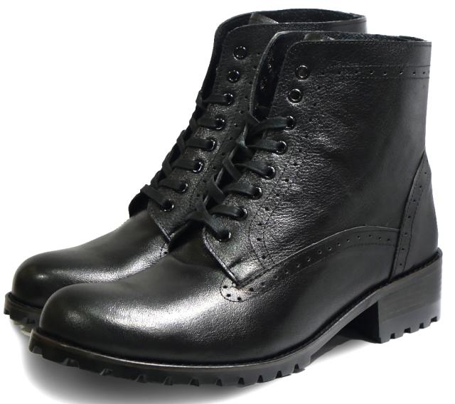 シークレットブーツ 10cmアップ 本革 バイクの足付き改善