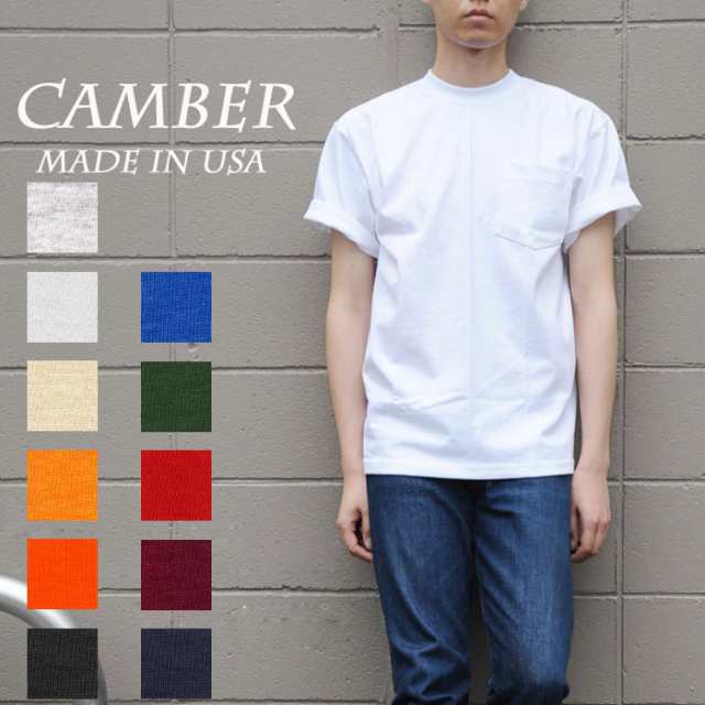 キャンバー Tシャツ 無地 8オンス マックスウェイト ポケット ポケt Camber 302 Pocket Tee 8oz の通販はau Pay マーケット Oc Skate