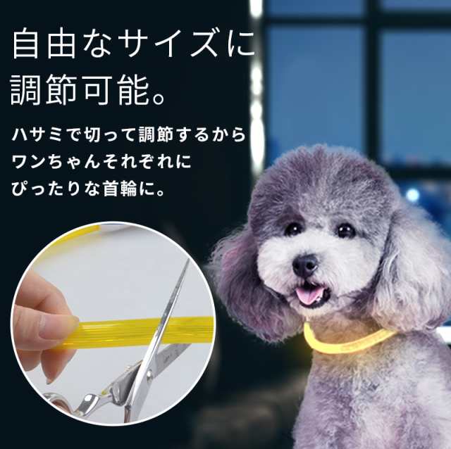 犬 首輪 光る 小型犬 中型犬 大型犬 ペット LEDライト USB充電式 猫 35cm 50cm 70cm ペット用品 ドッググッズ 安全  送料無料の通販はau PAY マーケット - WONDER LABO