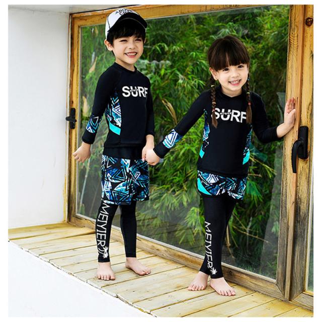 キッズ 水着 男の子 水着 女の子 子供 セパレート 3点セット ラッシュガード レギンス おしゃれ 長袖 スイムウェア 海水浴 Uv 日焼け防止の通販はau Pay マーケット Wonder Labo