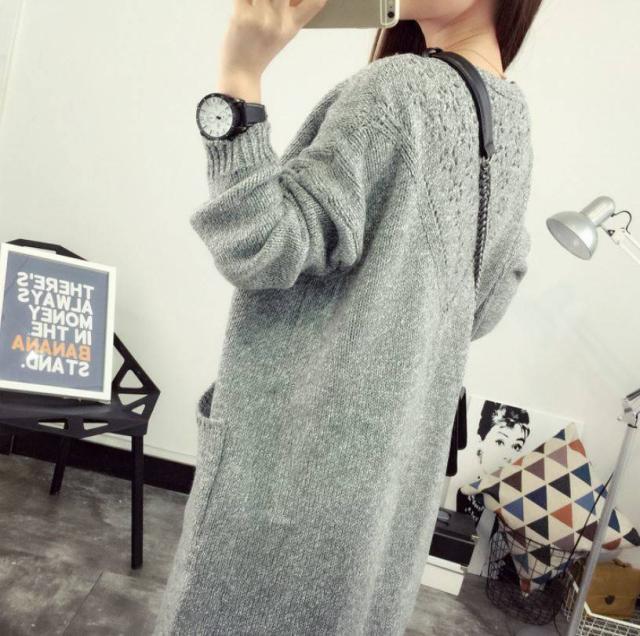 大人気 ロングニットカーディガン レディース ニットロングカーディガン 大きいサイズ 春新作 ロングカーディガン 春服 春物 ロングの通販はau Pay マーケット Leaflower