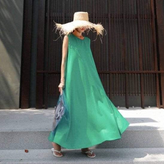 ロングワンピース ノースリーブワンピース Aライン ロング マキシ ワンピース 体型カバー リゾート 春夏 夏 ロングワンピース の通販はau Pay マーケット Leaflower