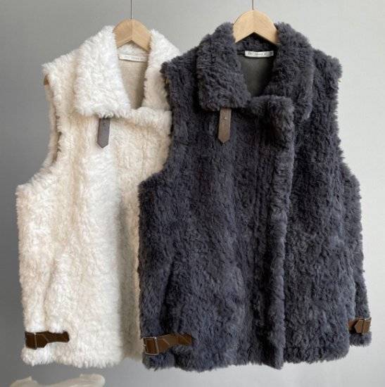 ベスト アウター ファーベスト フェイクファー もこもこ ベスト シンプル 秋冬 冬 冬スペシャルセール ベスト アウター ファーベスト の通販はau Pay マーケット Leaflower