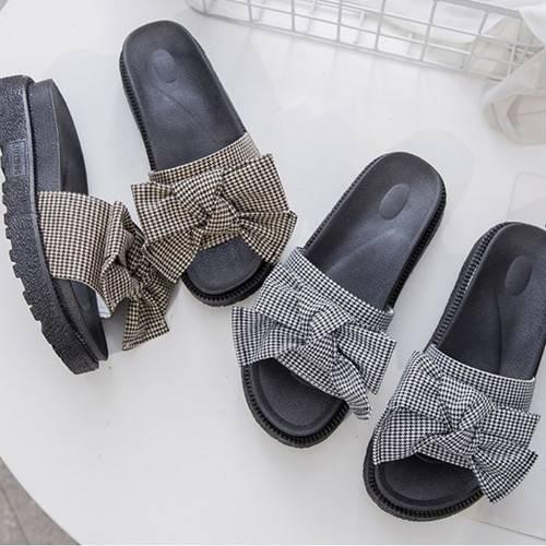 サンダル レディース 厚底 フラット 歩きやすい 履きやすい 走れる 疲れにくい 痛くない 夏 厚底サンダル リボン 柄 モチーフ クッションの通販はau Pay マーケット Leaflower